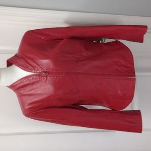 Rocco Cueros Genuine Leather Women's Moto Jacket